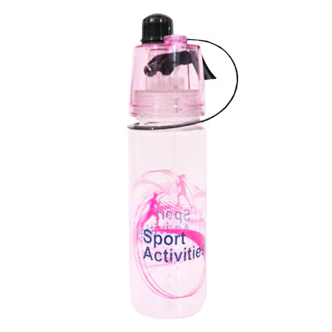 Spray School Water Bottle – 2-in-1 Hydration & Cooling Mist Bottle for Kids | BPA-Free, Leak-Proof, Lightweight Sports Water Bottle with Built-in Spray Function