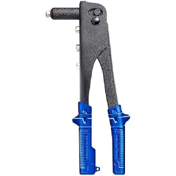 Heavy-Duty 9.5" Hand Rivet Gun – Compatible with Aluminum Rivets Φ2.4mm, 3.2mm, 4mm, 4.8mm – Durable Steel Construction with Ergonomic Handle – Ideal for Metalworking, Repairs, and DIY Projects