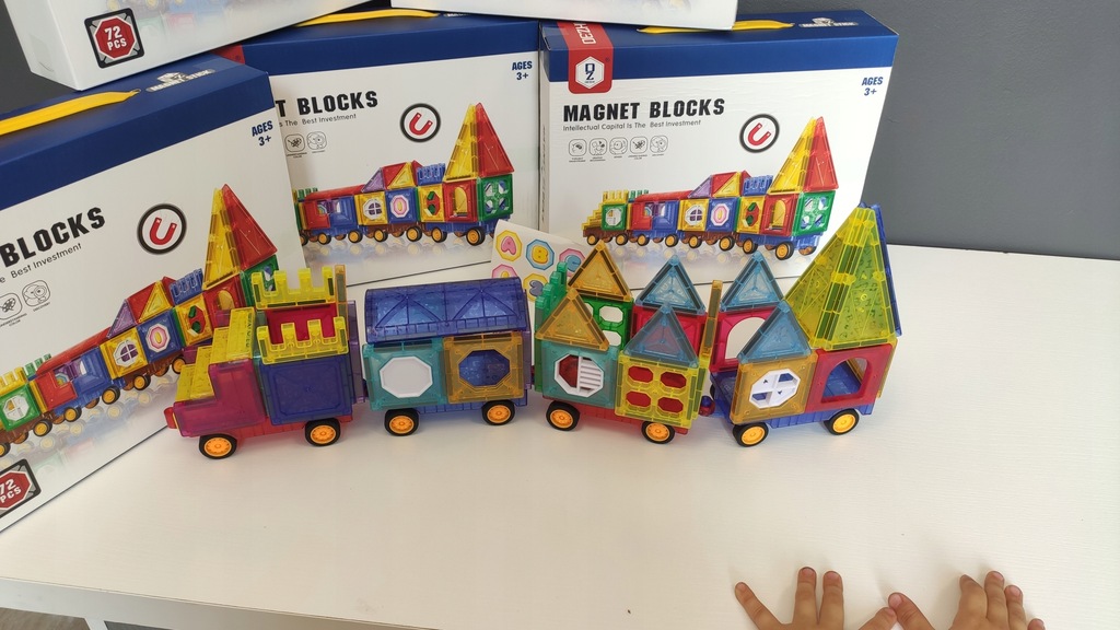 72PCS Kids Learning Educational Toys Building Blocks Train Set 6333-3 – Creative Construction Set for Toddlers and Preschoolers Colorful Interlocking Plastic Blocks with Train Design Ages 3+ 72PCS Kids Learning Educational Toys Building Blocks Train Set 6333-3 – Creative Construction Set for Toddlers and Preschoolers Colorful Interlocking Plastic Blocks with Train Design Ages 3+