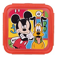 Stor Square Hermetic Food Container 500ml Mickey Mouse Better Together, 74359 Stor Square Hermetic Food Container 500ml Mickey Mouse Better Together, 74359