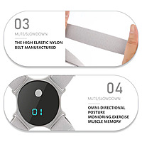 Smart Posture Corrector Back Support Vibrator Correction Belt, Intelligent Induction Appliance with Led Display j-3000 , Adult and Kids Smart Posture Corrector Back Support Vibrator Correction Belt, Intelligent Induction Appliance with Led Display j-3000 , Adult and Kids