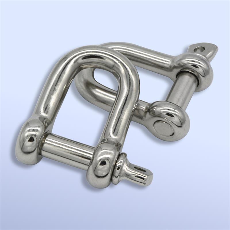 Jadever 8mm (5/16") Carbon Steel D Shackle Set โ 2Pcs/Set, 200kg Working Load Limit, Electro-Galvanized Heavy-Duty U-Type Shackle for Lifting, Rigging, and Securing Applications Jadever 8mm (5/16") Carbon Steel D Shackle Set โ 2Pcs/Set, 200kg Working Load Limit, Electro-Galvanized Heavy-Duty U-Type Shackle for Lifting, Rigging, and Securing Applications