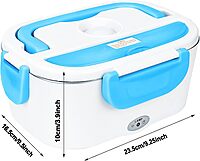 YS-03 Car lunch box (Blue) 12V Food-grade PP plastic and stainless steel YS-03 Car lunch box (Blue) 12V Food-grade PP plastic and stainless steel