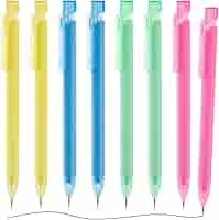 Set of 3 Mechanical Pencils – 2.0mm Thick Lead Size, Professional Refillable Drafting and Sketching Pencils with Built-in Sharpener, Strong and Break-Resistant Core, Comfortable Non-Slip Grip