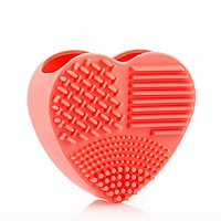 InnovaGoods Make-Up Brush Cleaner Heart, V0101013 InnovaGoods Make-Up Brush Cleaner Heart, V0101013