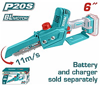 Total Lithium-Ion Mini Chain saw 20V Total Lithium-Ion Mini Chain saw 20V