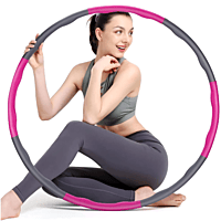 Fitness Hoop - Dancing Healthy Moments , Hula Hoops for Adults Weight Loss, Hula Hoop for Exercise, 8 Detachable Sections for Burning Fat, Soft Padding Exercise Hula Hoop Fitness Hoop - Dancing Healthy Moments , Hula Hoops for Adults Weight Loss, Hula Hoop for Exercise, 8 Detachable Sections for Burning Fat, Soft Padding Exercise Hula Hoop