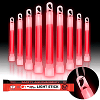 Supreme Glow Lightstick & lanyard - Red (10 hours) Supreme Glow Lightstick & lanyard - Red (10 hours)