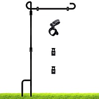 Garden Flag with Iron Stake decorative accessories - Hello Spring , Bundle of 5 pieces Garden Flag with Iron Stake decorative accessories - Hello Spring , Bundle of 5 pieces
