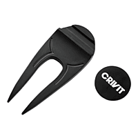 Crivit Divot Tool , stainless magnetic ball marker. Crivit Divot Tool , stainless magnetic ball marker.