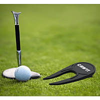 Crivit Divot Tool , stainless magnetic ball marker. Crivit Divot Tool , stainless magnetic ball marker.