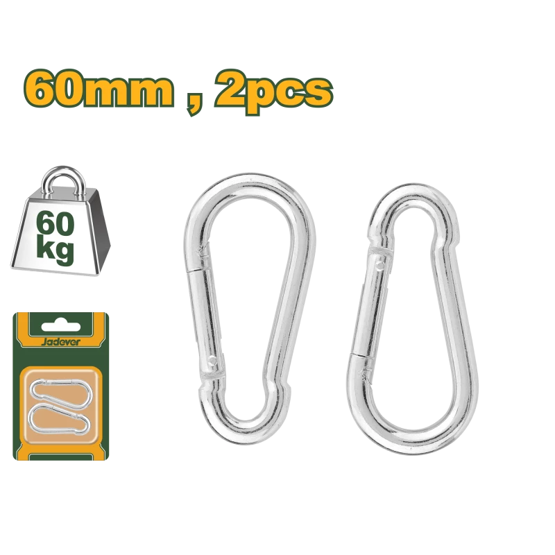 Jadever JDQL2K03 Heavy-Duty Swivel Pulley Block Set – 2Pcs 60mm Carbon Steel Pulleys with 60kg Working Load Limit, Durable and Smooth Rotation Design for Lifting, Hoisting, and DIY Applications Jadever JDQL2K03 Heavy-Duty Swivel Pulley Block Set – 2Pcs 60mm Carbon Steel Pulleys with 60kg Working Load Limit, Durable and Smooth Rotation Design for Lifting, Hoisting, and DIY Applications