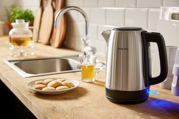 Philips Metal Kettle 1.7 L , 2200W , Stainless