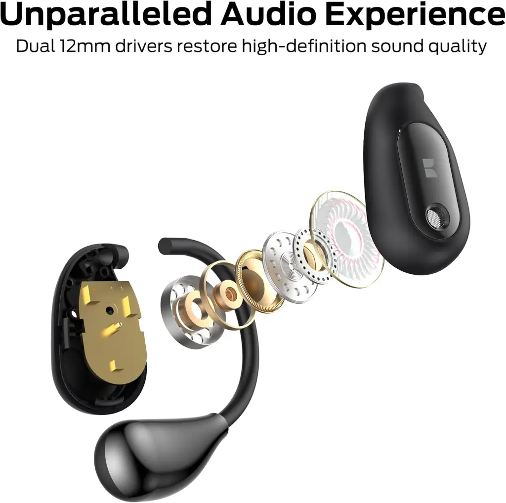 Monster Open Ear AC210 True Open-Ear Bluetooth Headphones – Open-Back Design for Ultimate Comfort | 360° Excellent Sound with Dual 12mm Drivers & Beryllium Diaphragm Monster Open Ear AC210 True Open-Ear Bluetooth Headphones – Open-Back Design for Ultimate Comfort | 360° Excellent Sound with Dual 12mm Drivers & Beryllium Diaphragm