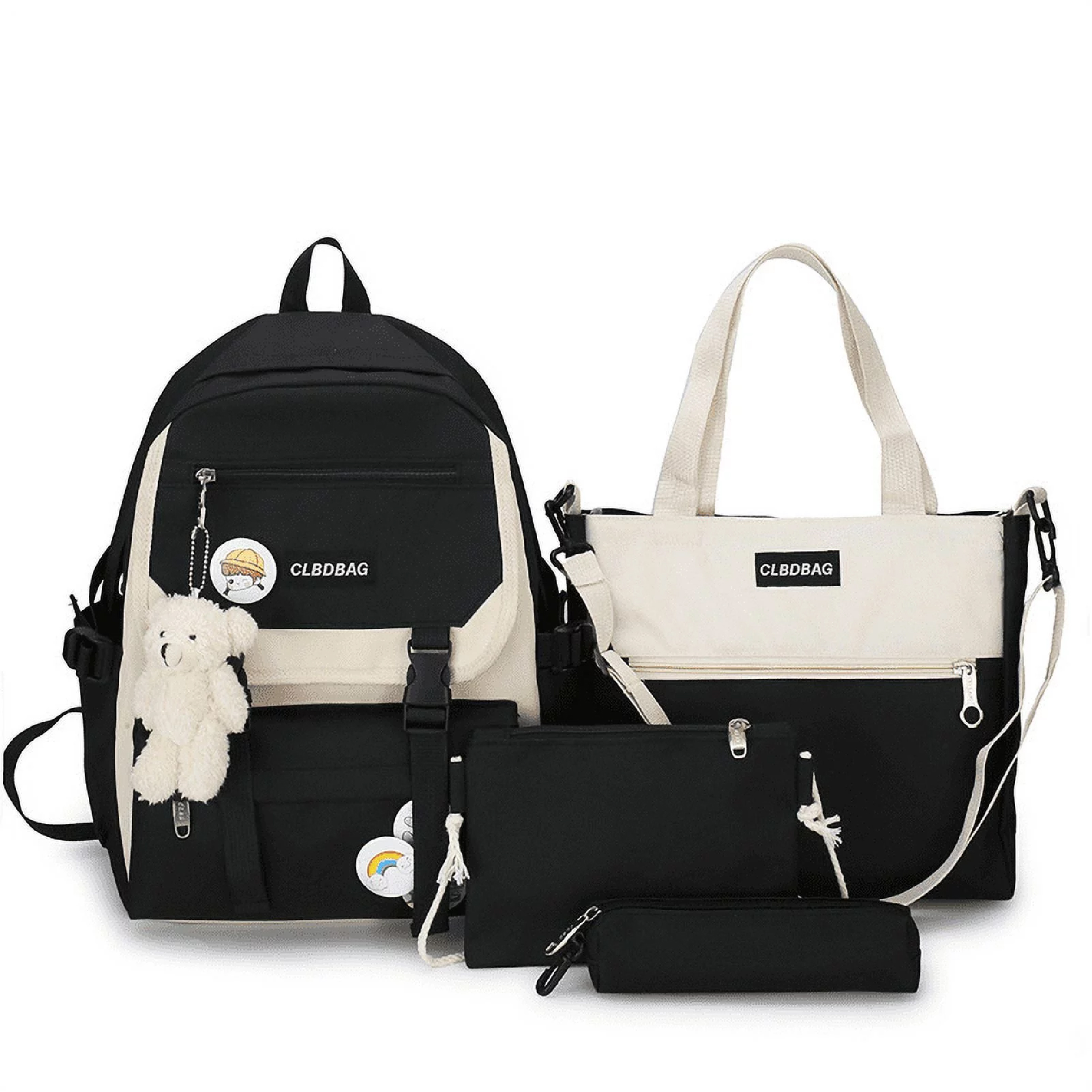 4-IN-1 Cute Backpack Set - Elegant Collection