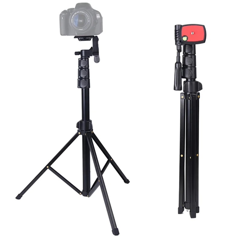 Jmary KP-2206 Professional Tripod – Lightweight 0.73kg Aluminum Alloy Tripod with 1/4" UNC Screw Mount | Adjustable Height up to 169cm | Max Load 3kg