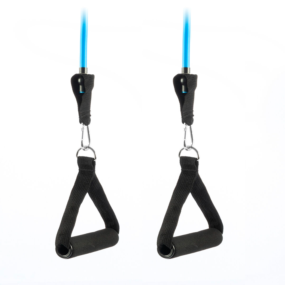 InnovaGoods Set Of Resistance Bands With Accessories And Exercise Guide Tribainer (Pack Of 3), V0103411 InnovaGoods Set Of Resistance Bands With Accessories And Exercise Guide Tribainer (Pack Of 3), V0103411