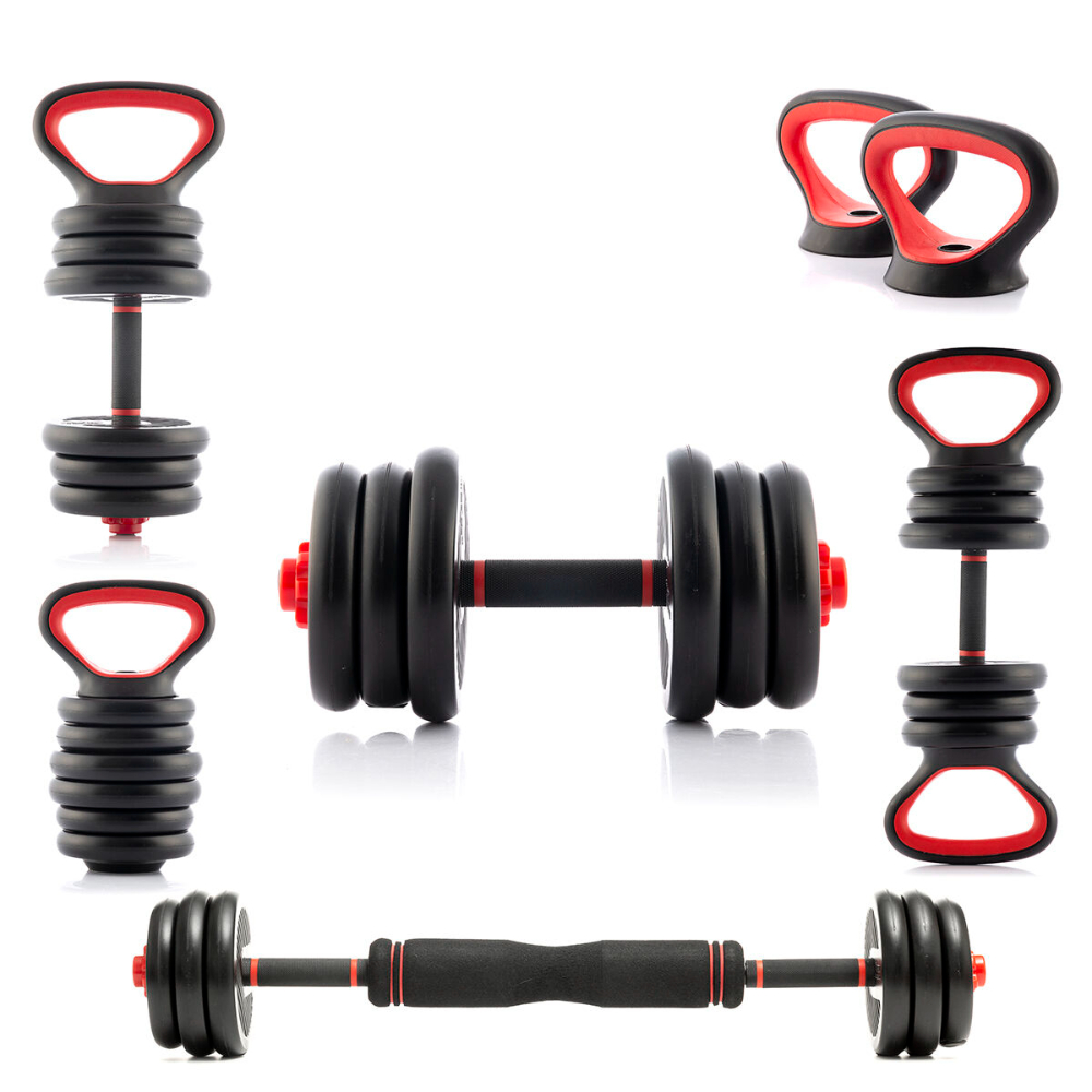 InnovaGoods 6-In-1 Set Of Adjustable Weights With Exercise Guide Sixfit, V0103361 InnovaGoods 6-In-1 Set Of Adjustable Weights With Exercise Guide Sixfit, V0103361