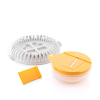 InnovaGoods Set For Making Crisps In The Microwave With Mandolin And Recipes Chipit, V0103369 InnovaGoods Set For Making Crisps In The Microwave With Mandolin And Recipes Chipit, V0103369