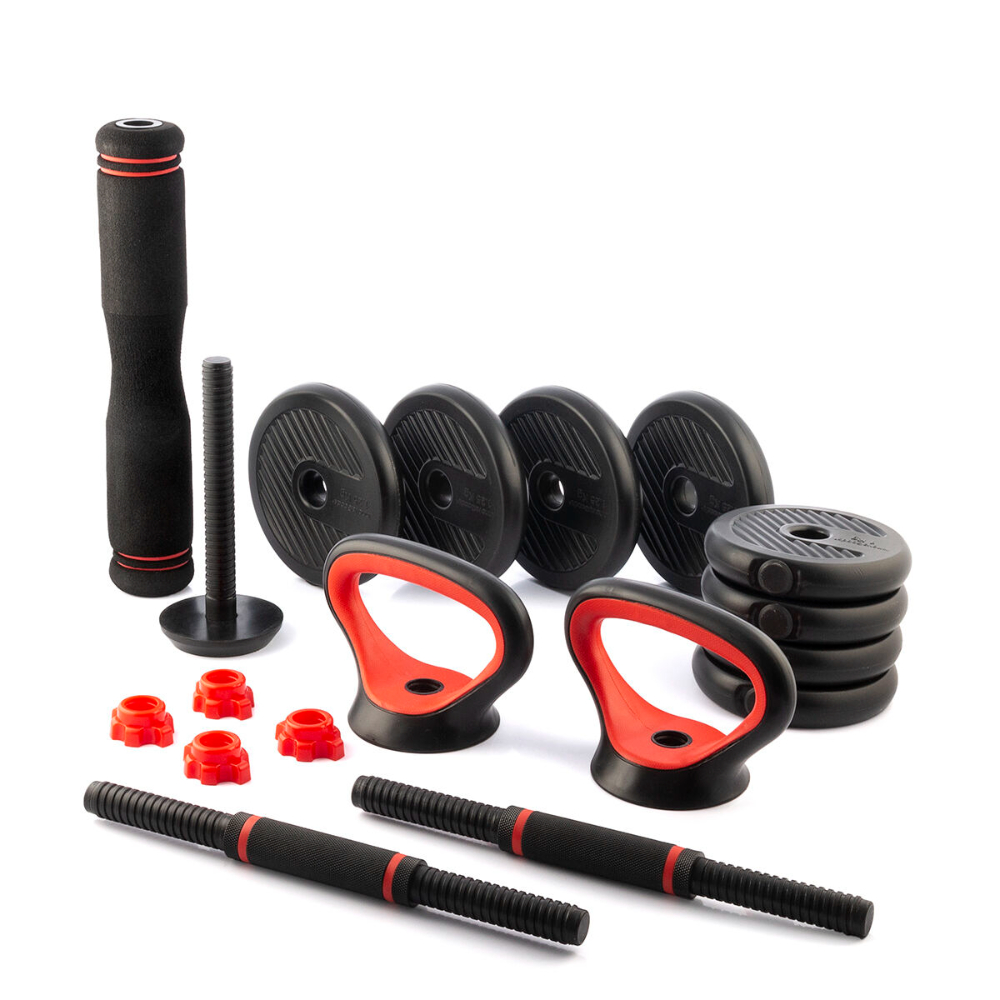 InnovaGoods 6-In-1 Set Of Adjustable Weights With Exercise Guide Sixfit, V0103361 InnovaGoods 6-In-1 Set Of Adjustable Weights With Exercise Guide Sixfit, V0103361