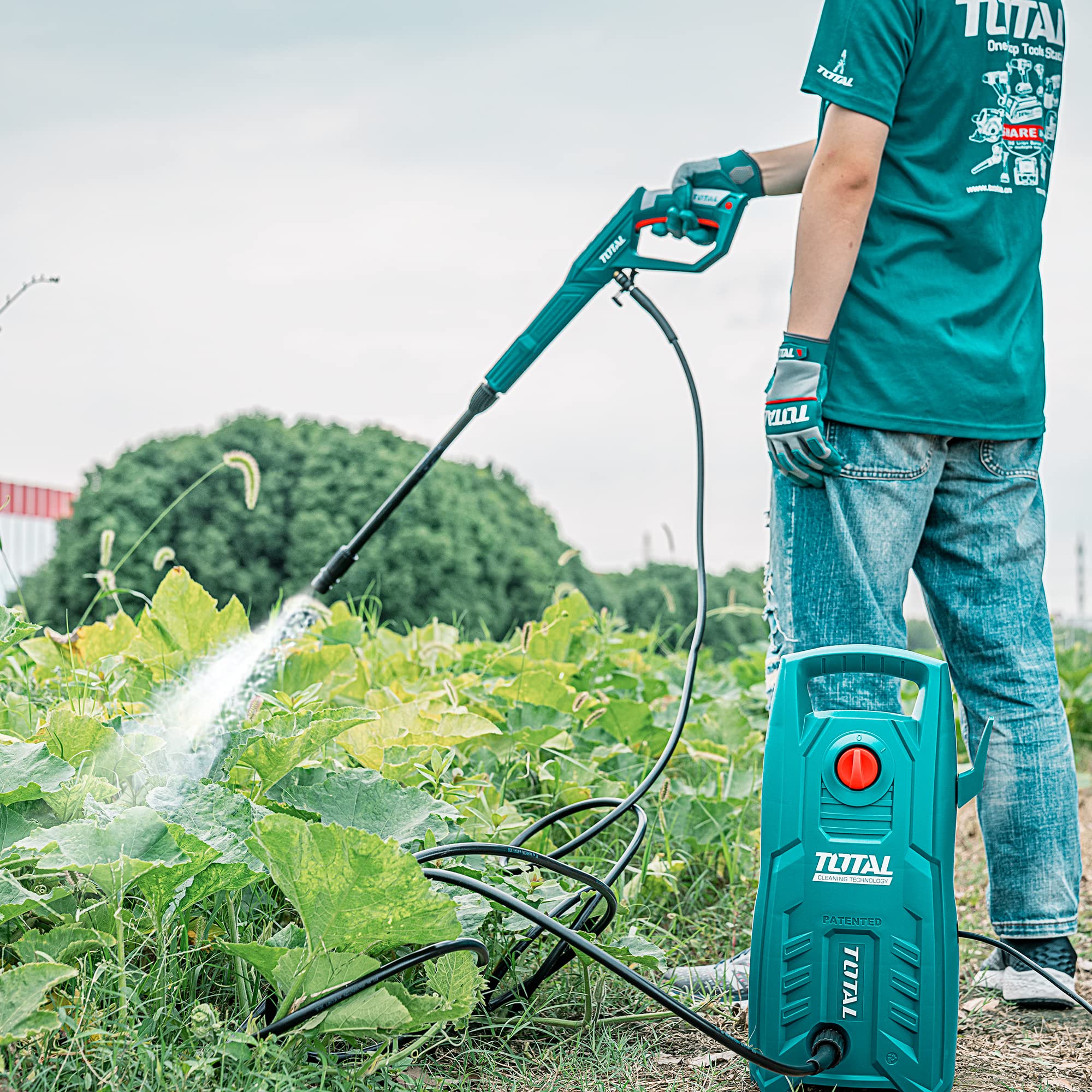 Total  High Pressure Washer 1.400W