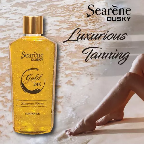 Searene Gold Luxurious Tanning, Blend of natural oils for a luxurious tanning experience Searene Gold Luxurious Tanning, Blend of natural oils for a luxurious tanning experience