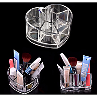 Heart Shaped Cosmetic Organizer Heart Shaped Cosmetic Organizer