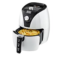 Black+Decker-3.5L 1500W Manual Control Air Fryer Black+Decker-3.5L 1500W Manual Control Air Fryer