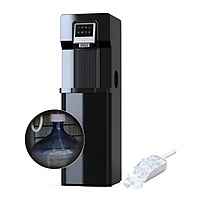 Super Chef - Water Dispenser Bottom Loading With Ice Maker 800w hot and cold , tank 2L Stainless Super Chef - Water Dispenser Bottom Loading With Ice Maker 800w hot and cold , tank 2L Stainless