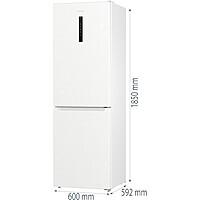GORENJE 18 CF Refrigerator 2 Doors Bottom Freezer White