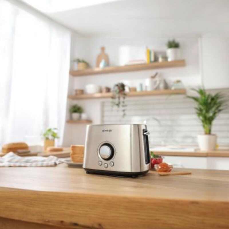 Gorenje-Toaster 2 Slices 1000W Stainless Steel Gorenje-Toaster 2 Slices 1000W Stainless Steel