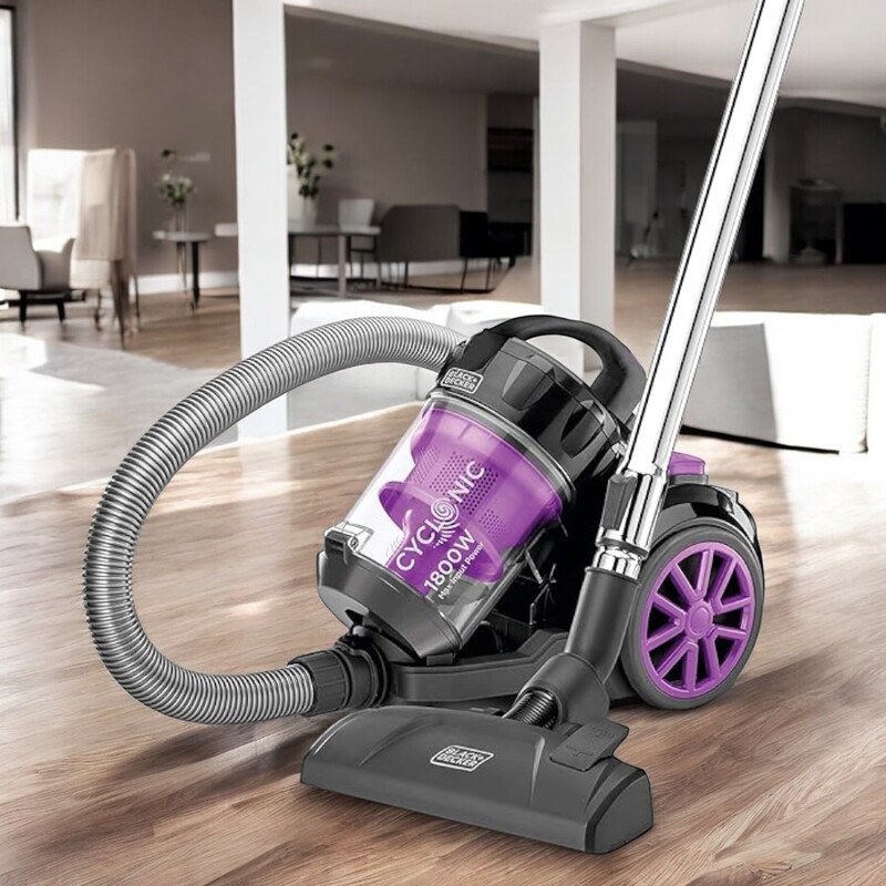 Black and Decker Vacuum Cleaner Multicyclonic Canister 1800w Black and Decker Vacuum Cleaner Multicyclonic Canister 1800w