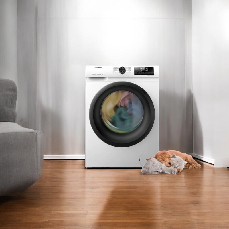 HISENSE Washer 12 Kg Front Load 1400RPM White HISENSE Washer 12 Kg Front Load 1400RPM White