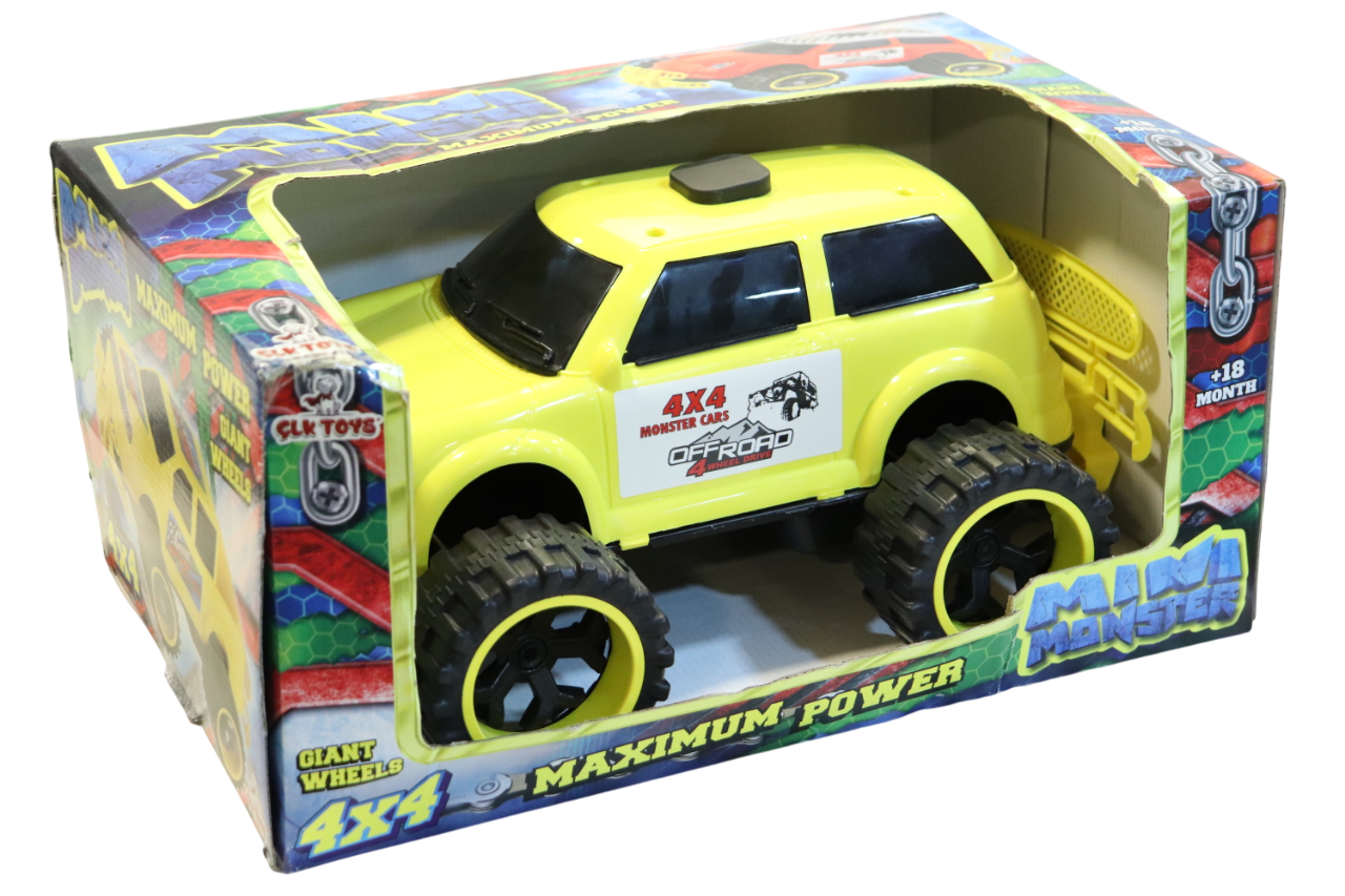 Mini Monster Truck-Style Mini Cooper Toy Car Set – 8-Piece Collection for Kids and Collectors