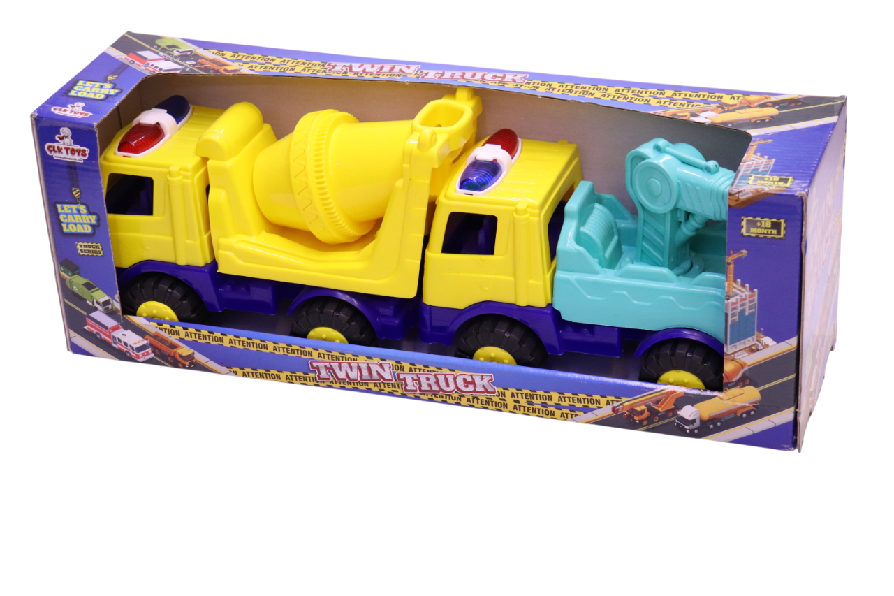Ultimate 7-Piece Truck & Crane Playset – Heavy-Duty Construction Vehicle Set with Realistic Moving Parts for Exciting Lifting and Building Adventures Ultimate 7-Piece Truck & Crane Playset – Heavy-Duty Construction Vehicle Set with Realistic Moving Parts for Exciting Lifting and Building Adventures