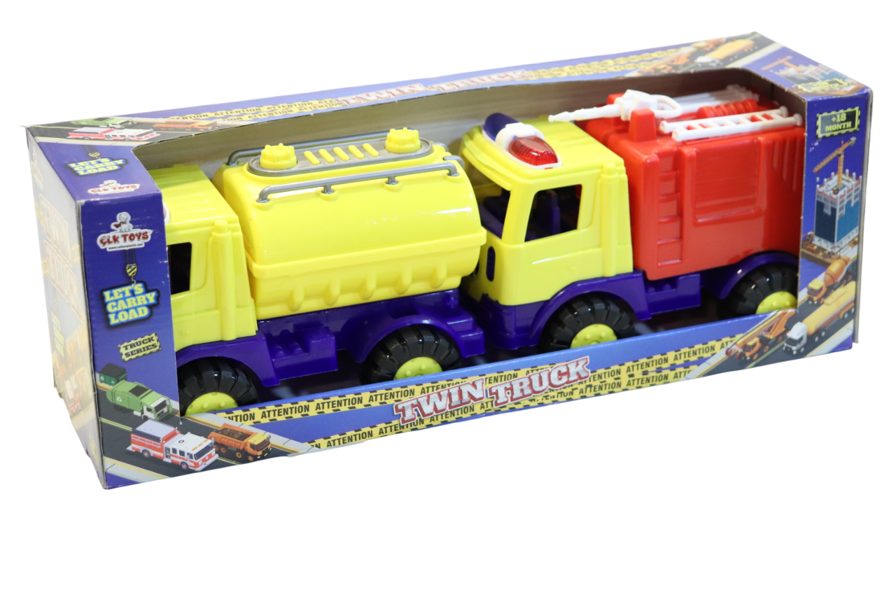 Ultimate 30-Piece Emergency Response Vehicle Playset – Water Truck & Fire Truck with Accessories for Action-Packed Rescue MissionsTCH-MKUPP