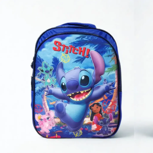Children’s 3-Piece School Bag Set with 3 Zippers – Includes Backpack, Lunch Bag & Pencil Case – Large Main Compartment, Two Front Zippered Pockets, Two Mesh Side Pockets & Eye-Catching 3D Front Print
