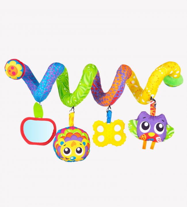 Playgro – Woodlands Twirly Whirly | Spiral Activity Toy with Hanging Forest Friends, Rattles, Crinkles & Teethers for Stroller, Car Seat & Cot Entertainment Playgro – Woodlands Twirly Whirly | Spiral Activity Toy with Hanging Forest Friends, Rattles, Crinkles & Teethers for Stroller, Car Seat & Cot Entertainment