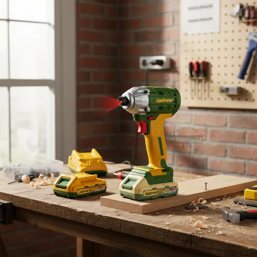 JADEVER JDCD2512 20 V Brushless Cordless Impact Driver โ Hex Shank ยผโณ | High Speed & Compact Design JADEVER JDCD2512 20 V Brushless Cordless Impact Driver โ Hex Shank ยผโณ | High Speed & Compact Design