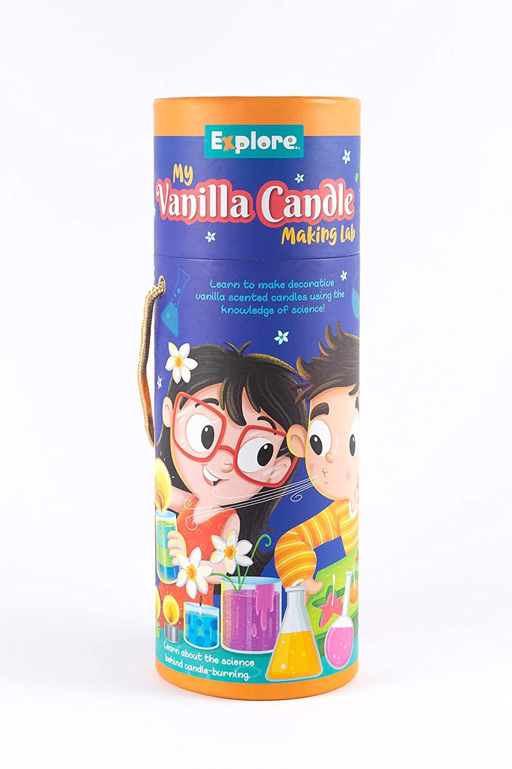My Vanilla Candle Making Lab I 6PC: Create Your Own Scented Candles with Warm, Cozy Vanilla Fragrance – A Fun and Educational DIY Craft Kit for Kids and Families! My Vanilla Candle Making Lab I 6PC: Create Your Own Scented Candles with Warm, Cozy Vanilla Fragrance – A Fun and Educational DIY Craft Kit for Kids and Families!