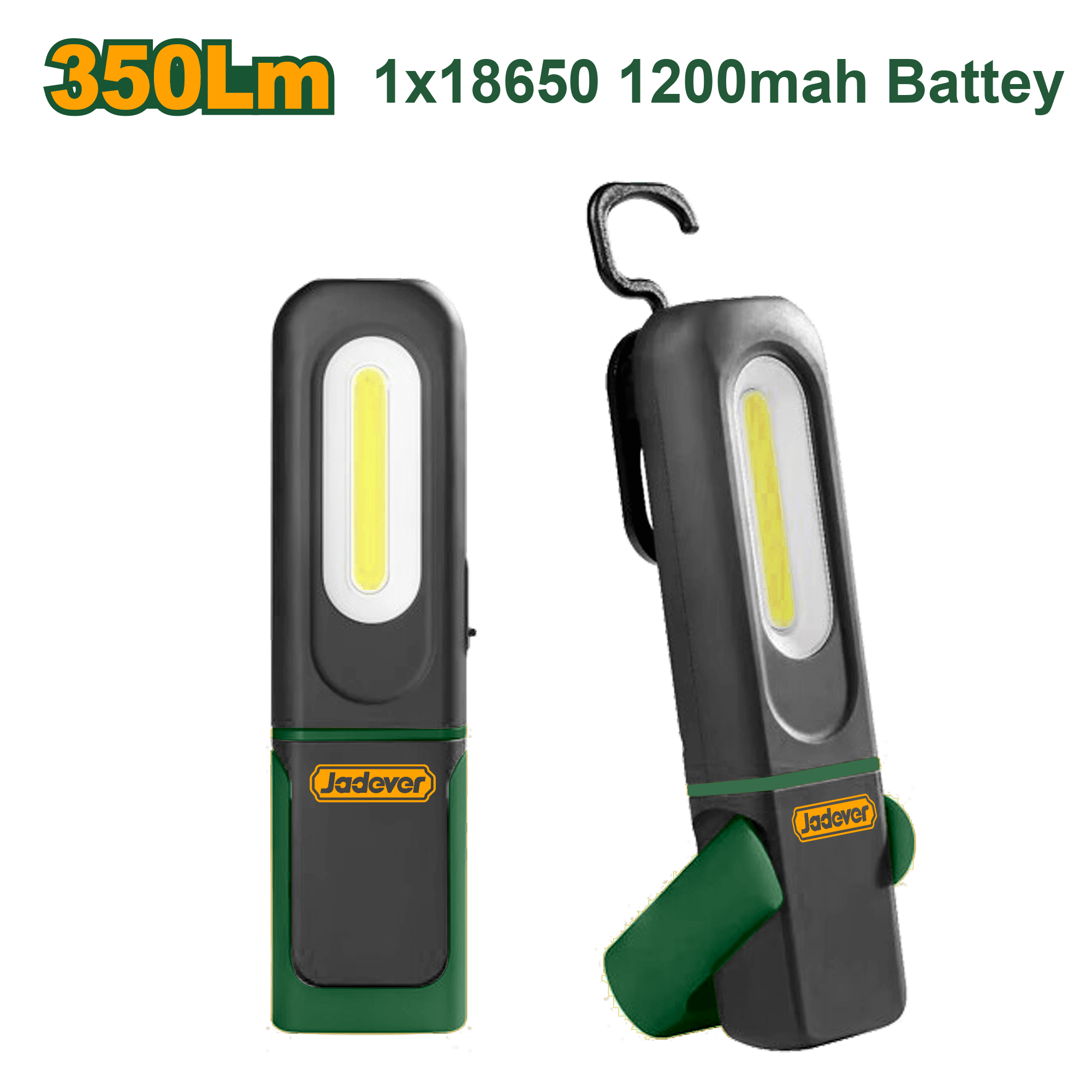 Jadever JDFL7508 High-Brightness LED Flashlight – Multi-Mode Handheld Torch with 350 Lumens (High), 110 Lumens (Low), 80 Lumens (Spot), and 20m Illumination Distance for Outdoor, Emergency Jadever JDFL7508 High-Brightness LED Flashlight – Multi-Mode Handheld Torch with 350 Lumens (High), 110 Lumens (Low), 80 Lumens (Spot), and 20m Illumination Distance for Outdoor, Emergency