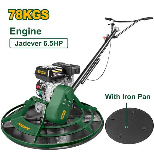 JADEVER JDQM1A36 Gasoline Power Trowel – Heavy-Duty Concrete Finishing Machine with 4.8kW (6.5HP) Gasoline Engine, 36" (91cm) Rotor Diameter JADEVER JDQM1A36 Gasoline Power Trowel – Heavy-Duty Concrete Finishing Machine with 4.8kW (6.5HP) Gasoline Engine, 36" (91cm) Rotor Diameter
