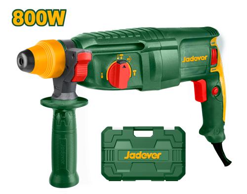 JDRH1D26 Heavy-Duty Rotary Hammer โ 800W Powerful Motor, 2.5J Impact Energy, 0โ1100RPM Variable Speed, 0โ4000BPM Impact Rate, 26mm Concrete Capacity, SDS Plus System JDRH1D26 Heavy-Duty Rotary Hammer โ 800W Powerful Motor, 2.5J Impact Energy, 0โ1100RPM Variable Speed, 0โ4000BPM Impact Rate, 26mm Concrete Capacity, SDS Plus System
