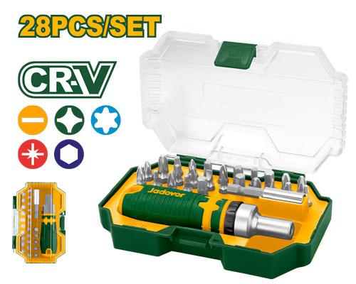 Jadever JDSS8B28 Professional 28-Piece Screwdriver & Bit Set Jadever JDSS8B28 Professional 28-Piece Screwdriver & Bit Set