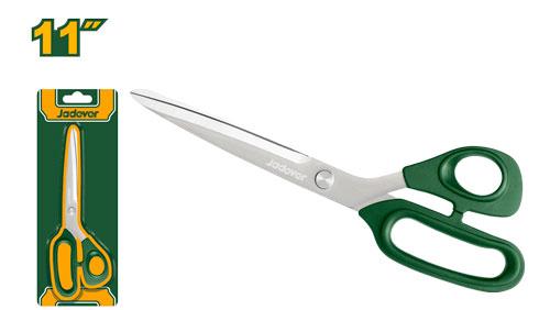 JADEVER JDSX5601 Professional Fabric Scissors 275mm (11") – Heavy-Duty Stainless Steel Tailor Shears with 3.0mm Thick Blades, Sand Blast Surface JADEVER JDSX5601 Professional Fabric Scissors 275mm (11") – Heavy-Duty Stainless Steel Tailor Shears with 3.0mm Thick Blades, Sand Blast Surface