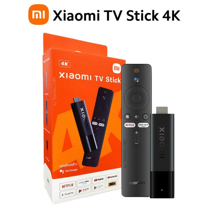 Xiaomi Mi TV Stick 4K – Ultra HD Streaming Device, Android TV 11, 4K HDR Support Xiaomi Mi TV Stick 4K – Ultra HD Streaming Device, Android TV 11, 4K HDR Support