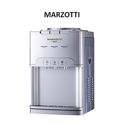 Marzotti Water Dispenser Silver – Compressor Cooling Hot & Cold & Normal (MZWD03B)