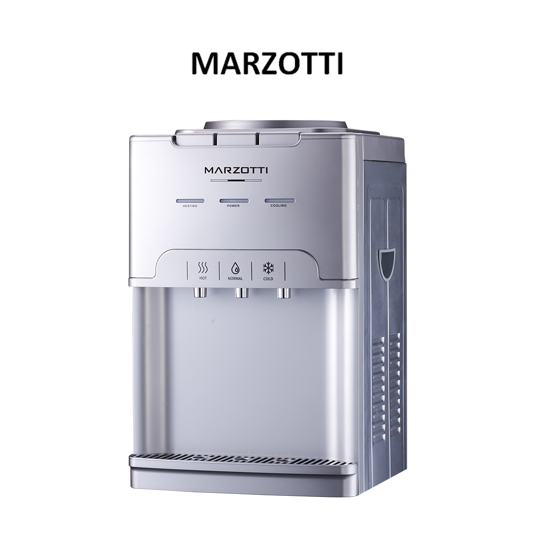 Marzotti Water Dispenser Silver – Compressor Cooling Hot & Cold & Normal (MZWD03B)