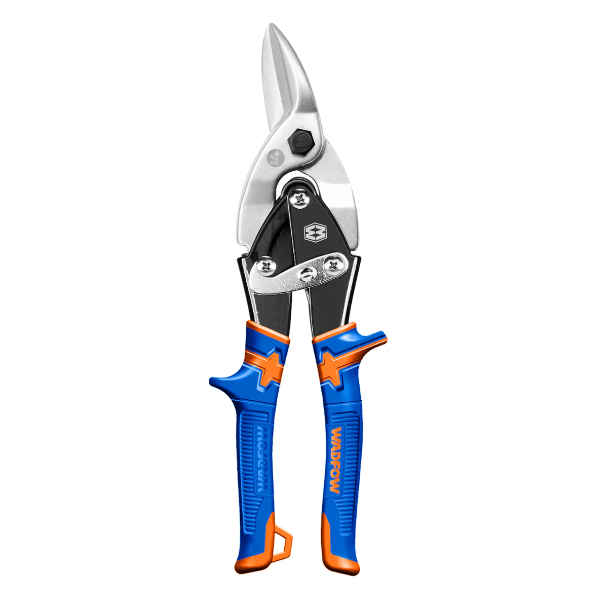 3-Piece 10" Aviation Snip Set – Includes Left, Right & Straight Snips – Max Cutting Thickness: Carbon Steel ≤1.2mm, Stainless Steel ≤0.7mm – Precision Blades with Two-Tone Soft Grip Handles
