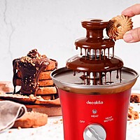 Decakila- chocolate stove stainless steel 70 watt, 3 Tiers, 14.6*14.6*21cm Decakila- chocolate stove stainless steel 70 watt, 3 Tiers, 14.6*14.6*21cm